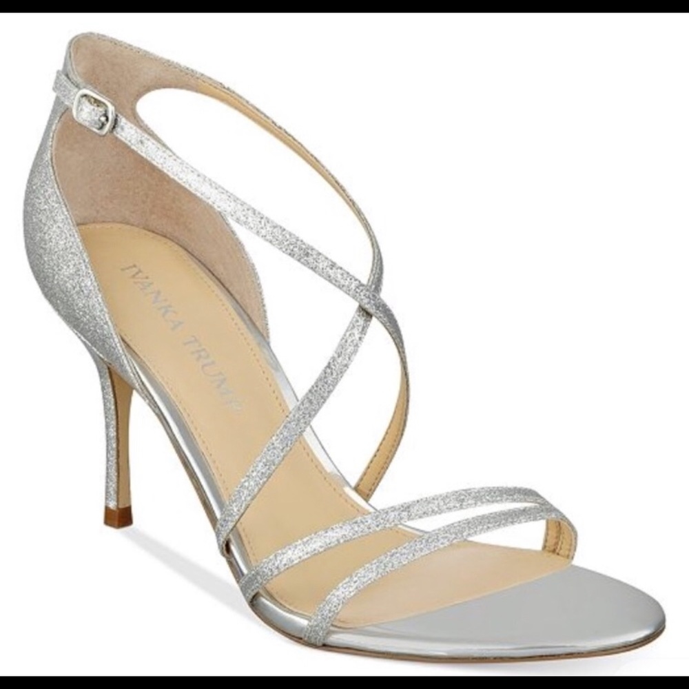 Ivanka Trump Glitter Heels - Size 5.5